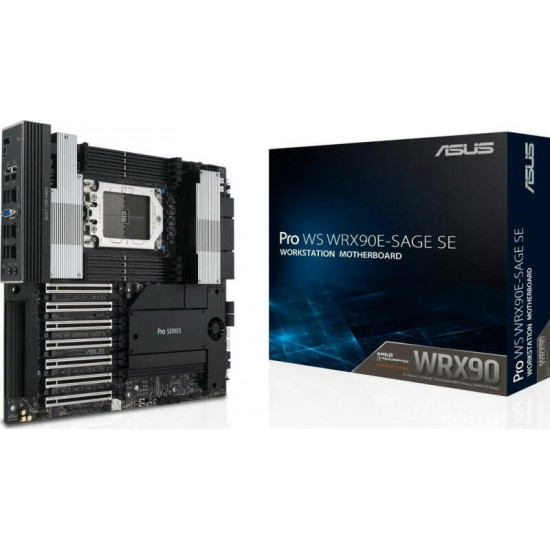 ASUS PRO WS WRX90E-SAGE SE AMD WRX90, EEB Alaplap sTR5