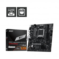 MSI PRO A620AM-B EVO AMD A620, mATX Alaplap AM5