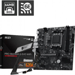 MSI PRO A620AM-G EVO WIFI AMD A620, mATX Alaplap AM5