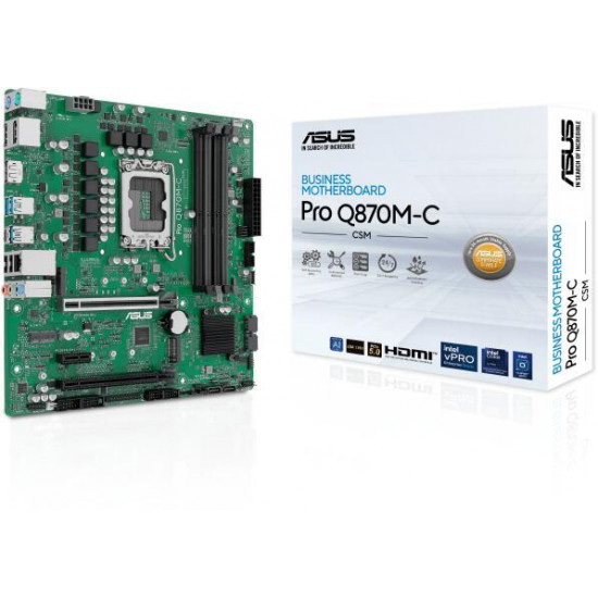 ASUS PRO Q870M-C-CSM INTEL Q870, mATX Alaplap S1700