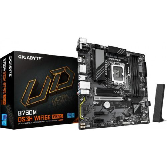 Gigabyte B760M DS3H WIFI6E GEN5 alaplap