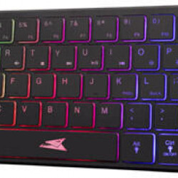 BARACUDA BGK-04141B-US SEAHORSE-B-US vezetékes gamer billentyűzet, angol, 64 gomb