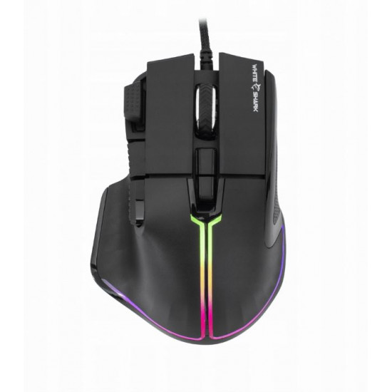 White Shark GM-9006B MARROK gamer egér, fekete, 12000 dpi