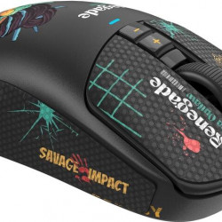 A4-Tech Bloody R72 Ultra Duo Renegade Midnight vezeték nélküli fekete gamer egér