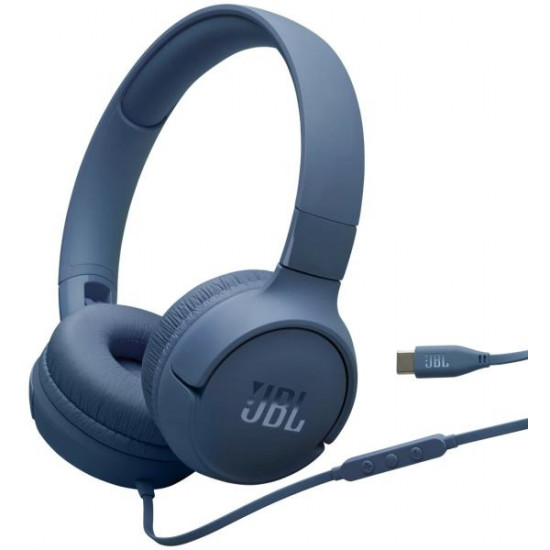 JBL Tune 530 USB-C vezetékes kék fejhallgató JBL Tune 530 USB-C vezetékes kék fejhallgató