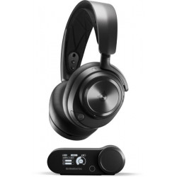 Steelseries Arctis Nova Pro vezeték nélküli fekete gamer headset