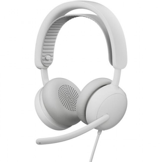 LOGITECH Fejhallgató 2.0 - Zone Wired 2 Mikrofonos, Piszkosfehér LOGITECH Fejhallgató 2.0 - Zone Wired 2 Mikrofonos, Piszkosfehér