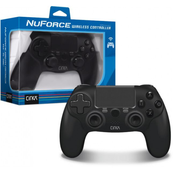 CIRKA NUFORCE PS4/PC/Mac Kiegészítő Vezeték nélküli kontroller, Fekete CIRKA NUFORCE PS4/PC/Mac Kiegészítő Vezeték nélküli kontroller, Fekete