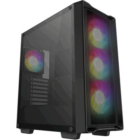 Deepcool CC560 Mesh V2 fekete számítógépház Deepcool CC560 Mesh V2 fekete számítógépház