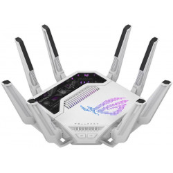 ASUS BE19000 2xWAN(1x10Gbps,1x2.5Gbps) + 5xLAN(1x10Gbps,3x2.5Gbps,1x1Gbps) +2xUSB, GT-BE19000AI Wireless Router Tri Band