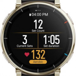 Amazfit Active 3 Premium NFC okosóra - Apex Silver (W2558GL1N)
