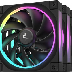 DEEPCOOL FL12 3IN1, ARGB, 12cm, (3 darab/csomag) Rendszerhűtő Ventilátor