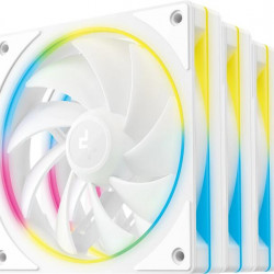 DEEPCOOL FL12 SE WH 3IN1 ARGB, 12cm, (3 darab/csomag) Rendszerhűtő Ventilátor