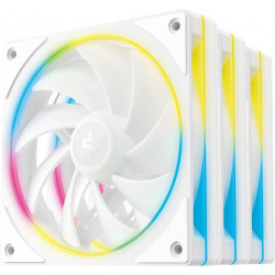 DEEPCOOL FL12 SE WH 3IN1 ARGB, 12cm, (3 darab/csomag) Rendszerhűtő Ventilátor
