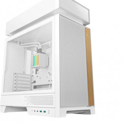 DEEPCOOL CL6600 WH Vízhűtéssel, Tápegység nélkül, Fehér, Üvegfalú Ház ATX