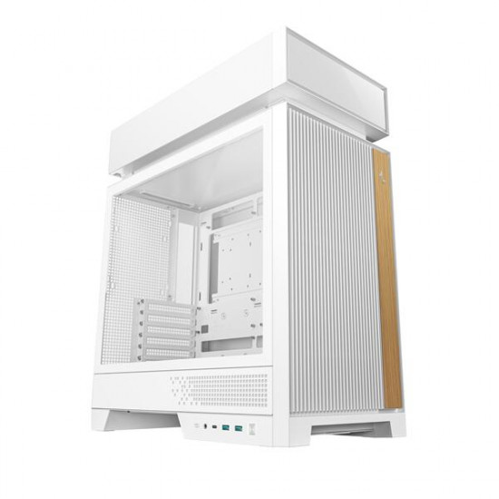 DEEPCOOL CL660 WH Tápegység nélkül, Fehér Üvegfalú Ház ATX DEEPCOOL CL660 WH Tápegység nélkül, Fehér Üvegfalú Ház ATX