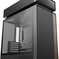 DEEPCOOL CL660, Tápegység nélkül, Fekete, Üvegfalú Ház ATX