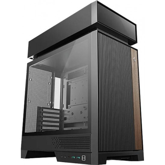 DEEPCOOL CL660, Tápegység nélkül, Fekete, Üvegfalú Ház ATX