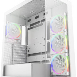 DEEPCOOL CG580 4F V2 WH Tápegység nélkül, Fehér Üvegfalú Ház ATX