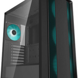 DEEPCOOL CC560 V2 Tápegység nélkül, Fekete Üvegfalú Ház ATX