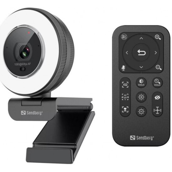 SANDBERG Webkamera, Streamer USB Webcam Pro Elite