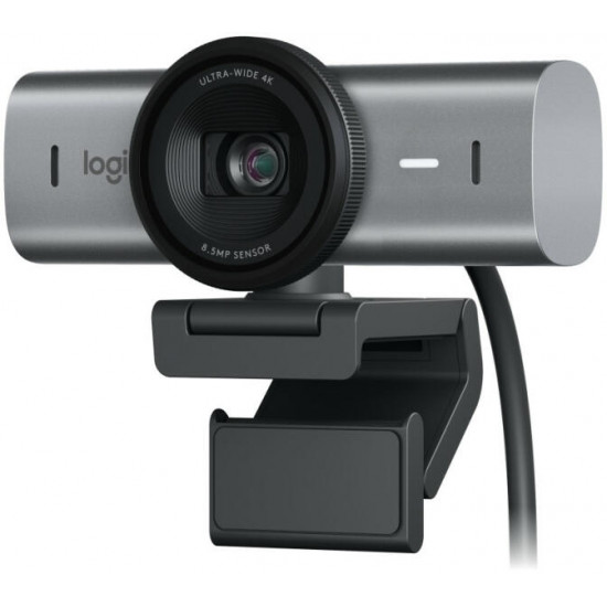LOGITECH Webkamera - MX BRIO 4K (3840x2160) Mikrofon, Grafitszürke LOGITECH Webkamera - MX BRIO 4K (3840x2160) Mikrofon, Grafitszürke