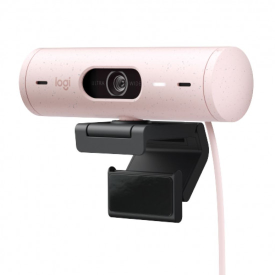 LOGITECH Webkamera - BRIO 500 HD 1080p Mikrofon, Rózsaszín LOGITECH Webkamera - BRIO 500 HD 1080p Mikrofon, Rózsaszín