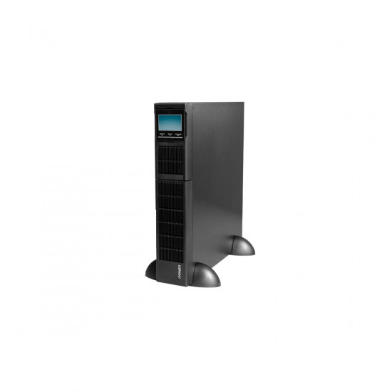 iPOWER UPS, 1000VA, 1000W, 8x IEC C13, SNMP/USB/RS-232, szünetmentes tápegység, LCD kijelző, AVR, online, Rack/Tower