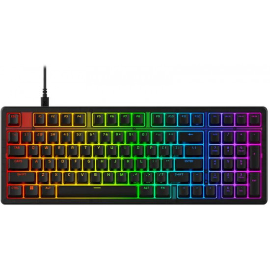 HP HYPERX vezetékes mechanikus gaming billentyűzet Origins 2 1800 RGB - brit lokalizáció HP HYPERX vezetékes mechanikus gaming billentyűzet Origins 2 1800 RGB - brit lokalizáció