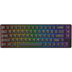 AVAX Vezetékes Billentyűzet GM01 USB, Fekete, Mechanikus, Brown Switch, HUN