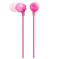 SONY MDREX15LPPIZPI.AE, 18-22000 Hz, 16 ohm, 3.5 mm Jack, 1,2 m Vezetékes szilikonos Fülhallgató, Rózsaszín