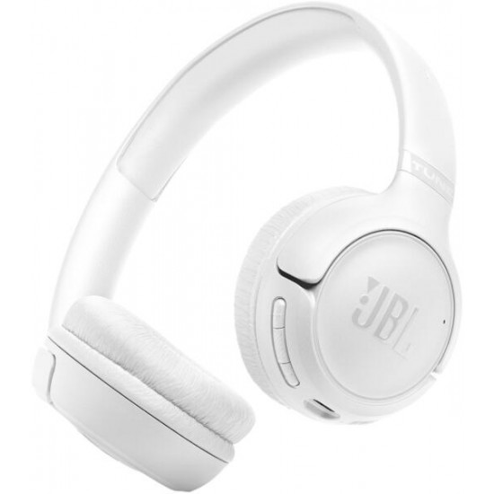 JBL Tune 530BT Vezeték nélküli fejhallgató, Fehér (JBLT530BTWHTEU)