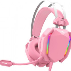 BARACUDA BGH-041P SEAGUL-P gamer fejhallgató mikrofonnal, pink