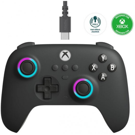 8BitDo Ultimate C Xbox Series X|S / Xbox One / PC Hall-Effect fekete vezetékes kontroller 8BitDo Ultimate C Xbox Series X|S / Xbox One / PC Hall-Effect fekete vezetékes kontroller