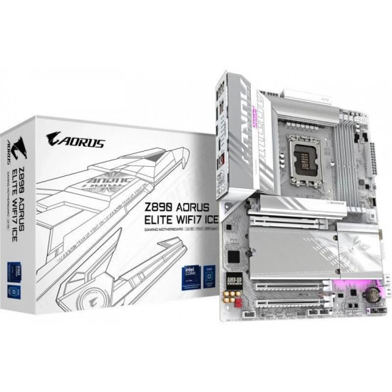 GIGABYTE Z890 AORUS ELITE WIFI7 ICE INTEL Z890, ATX Alaplap S1851