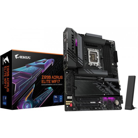 GIGABYTE Z890 AORUS ELITE WIFI7 INTEL Z890, ATX Alaplap S1851 GIGABYTE Z890 AORUS ELITE WIFI7 INTEL Z890, ATX Alaplap S1851