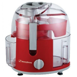 Hausberg HB-7500RS 350W vörös elektromos gyümölcscentrifuga 400ml