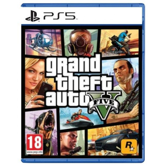 Grand Theft Auto V PS5 játékszoftver