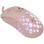 White Shark AZRAEL-P, GM-5013P gamer egér,6D, pink, 7200 dpi, RGB