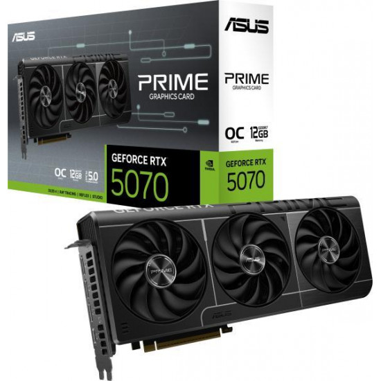 Asus RTX 5070 12GD7 PRIME OC videokártya (PRIME-RTX5070-O12G) Asus RTX 5070 12GD7 PRIME OC videokártya (PRIME-RTX5070-O12G)