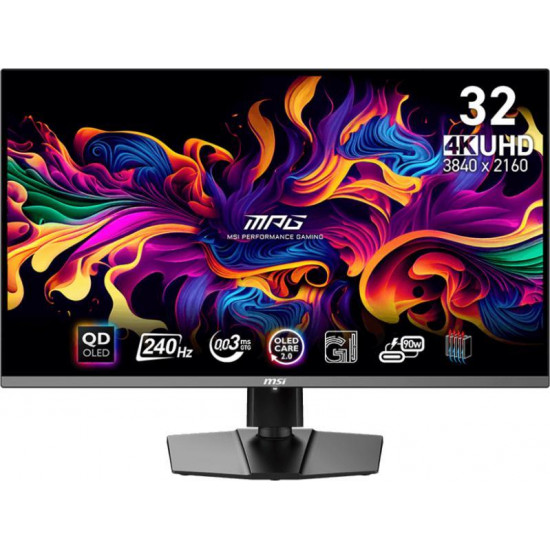 MSI Monitor GAMING MPG 321URXW QD-OLED 31,5 MSI Monitor GAMING MPG 321URXW QD-OLED 31,5