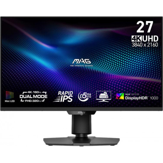 MSI Monitor GAMING MAG 274UPDF E16M Rapid IPS MiniLED 27 MSI Monitor GAMING MAG 274UPDF E16M Rapid IPS MiniLED 27