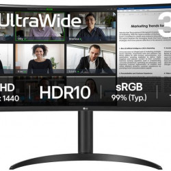 LG ívelt monitor 34