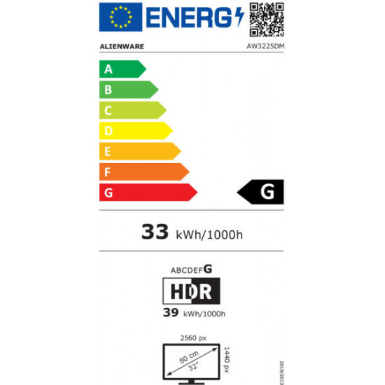 DELL Alienware 32 Ívelt Monitor 31,5