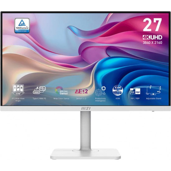 MSI Monitor Business Modern MD272UPHW 27 MSI Monitor Business Modern MD272UPHW 27