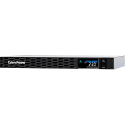 CYBERPOWER UPS, 6xC13,1xUSB 1500VA 900W Aktív PFC,tiszta színuszos szünetmentes,LINE-INTERAKTÍV, AVR,színes LCD, 1U rack