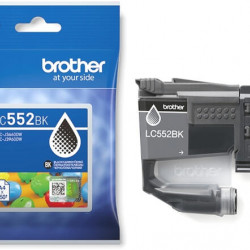 BROTHER Tintapatron LC552BK - 550 oldal, Fekete