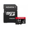 ADATA 64GB High Endurance UHS-I U3 V30S +Ad 100/70 MB/s Micro SDXC memória kártya