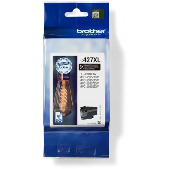 Brother LC427XLBK tintapatron fekete