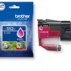 BROTHER Tintapatron LC552M - 550 oldal, Magenta